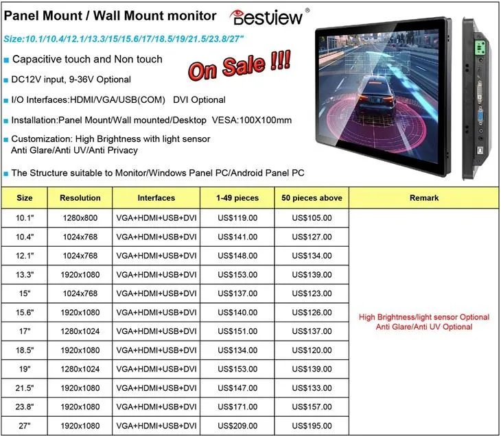 industrial touchscreen monitor industrial touchscreen monitor