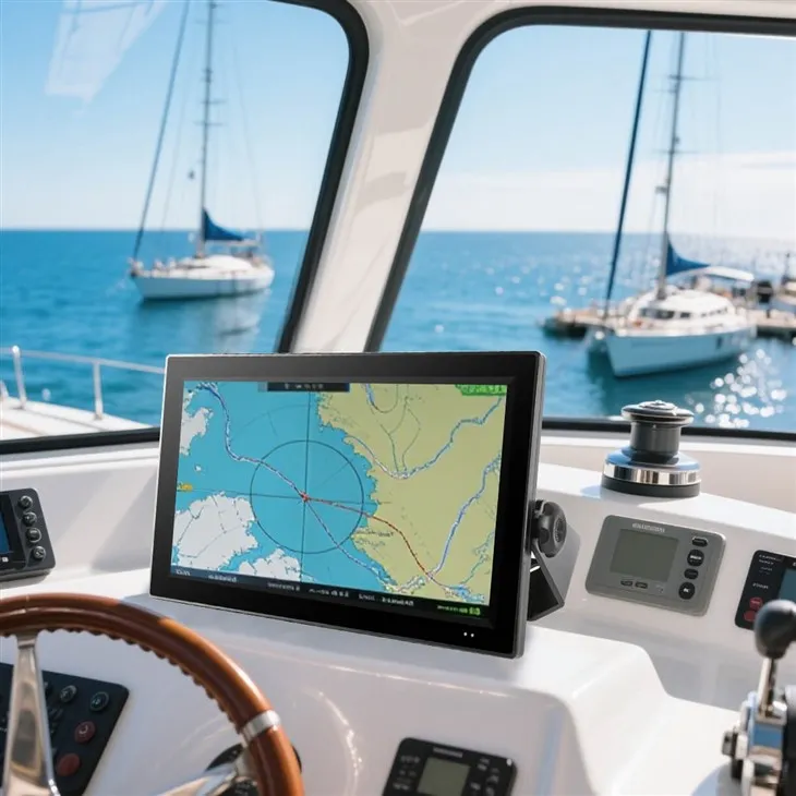 Maritieme monitorweergave